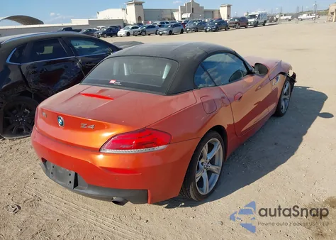 2014 BMW Z4 Sdrive35I from USA, damaged, VIN WBALM7C51EE386243